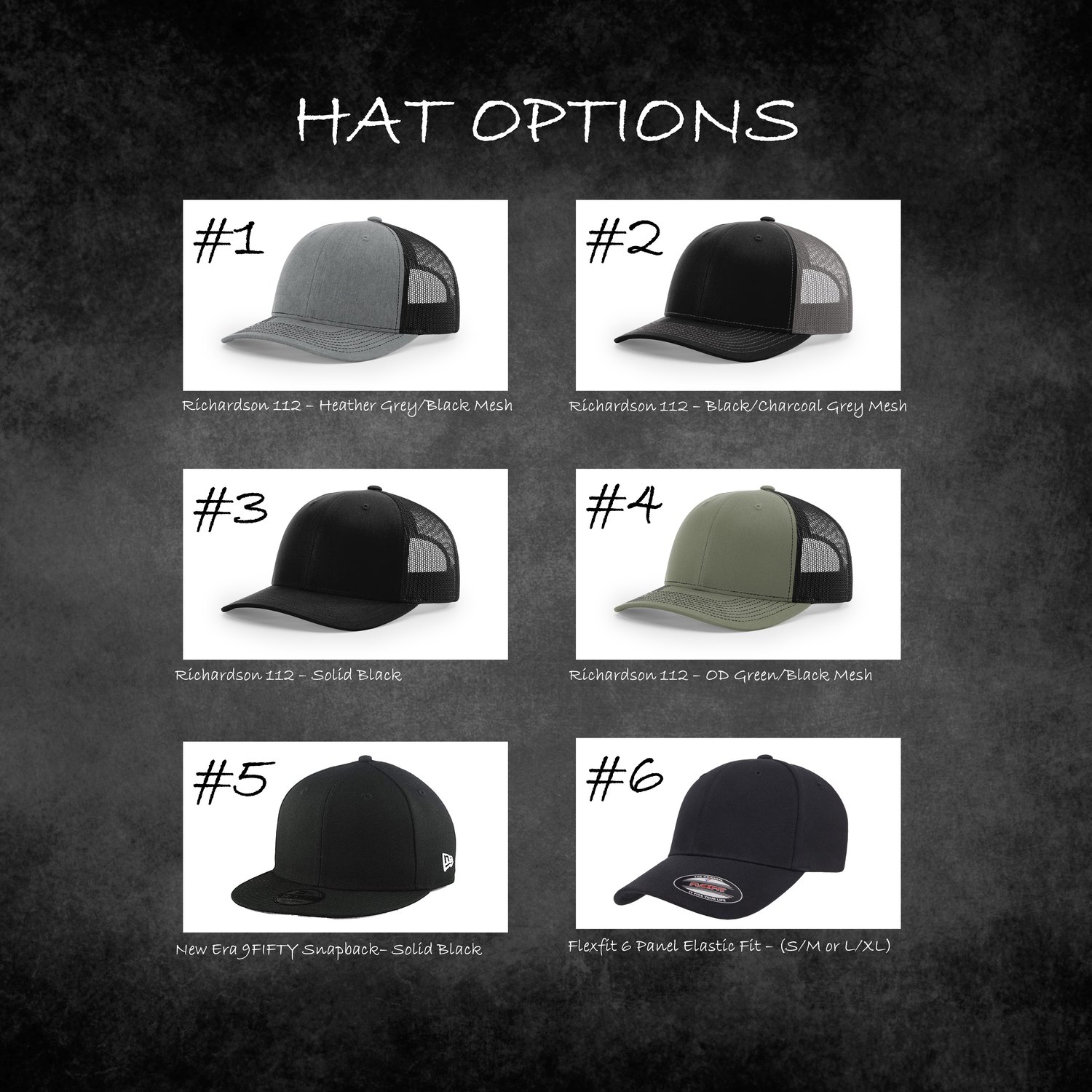 Image of Custom Hats