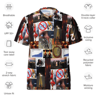 Image 5 of end times collage recycled sports jersey