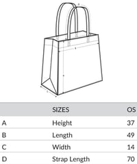 Image 3 of Shopping Bag Canvas - Winston Closet (UR063)
