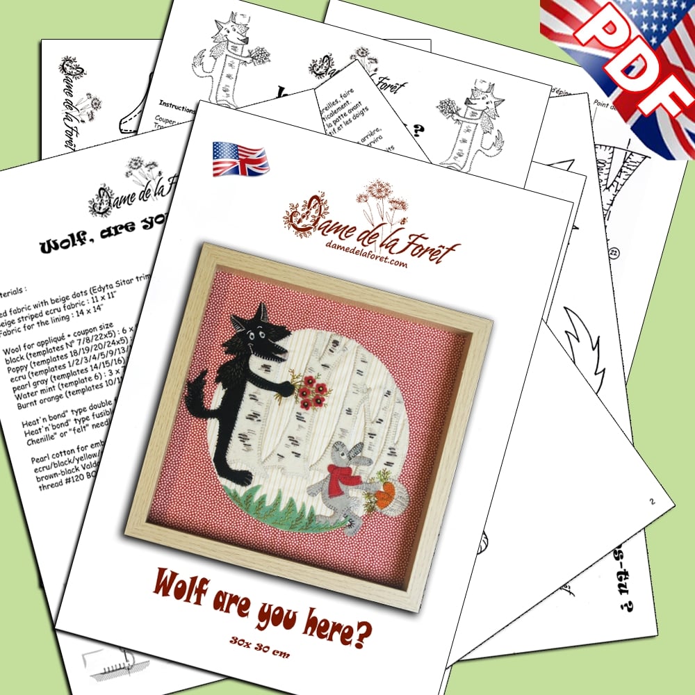 Image de Wolf are you here ? PDF dame de la forêt