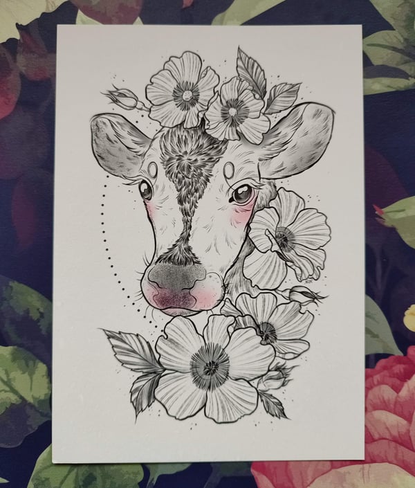 Image of CHARITY* Cow print