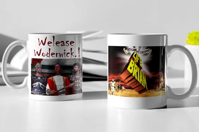 Welease Woderwick..! Monty Python Life of Brian Mug