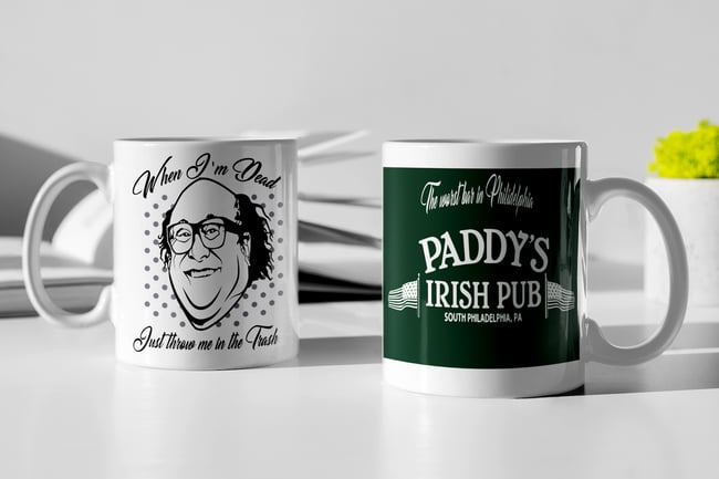 It's Always Sunny in Philidelphia. Frank Reynolds Paddy's Pub Mug