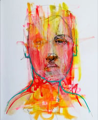 Image 1 of 'Portrait study in colour'