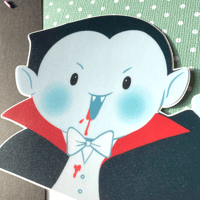 Image 4 of Dracula Peeker Sticker | Car & Laptop Peeker