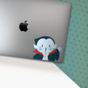 Dracula Peeker Sticker | Car & Laptop Peeker