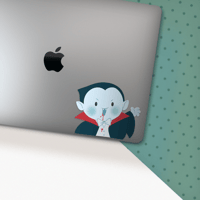 Image 3 of Dracula Peeker Sticker | Car & Laptop Peeker