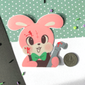 Robbie Rabbit Peeker Sticker | Silent Hill