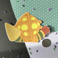 Image 2 of Bioshock Peeker Stickers