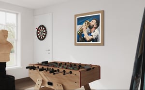 Image of UNDENIABLE - ORIGINAL ACRYLIC PAINTING 2X2FT