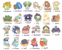 Froggy Fall Vinyl Stickers