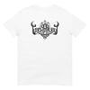 The Everdawn - logo (black logo on white t-shirt)