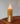 Glass pillar candle 