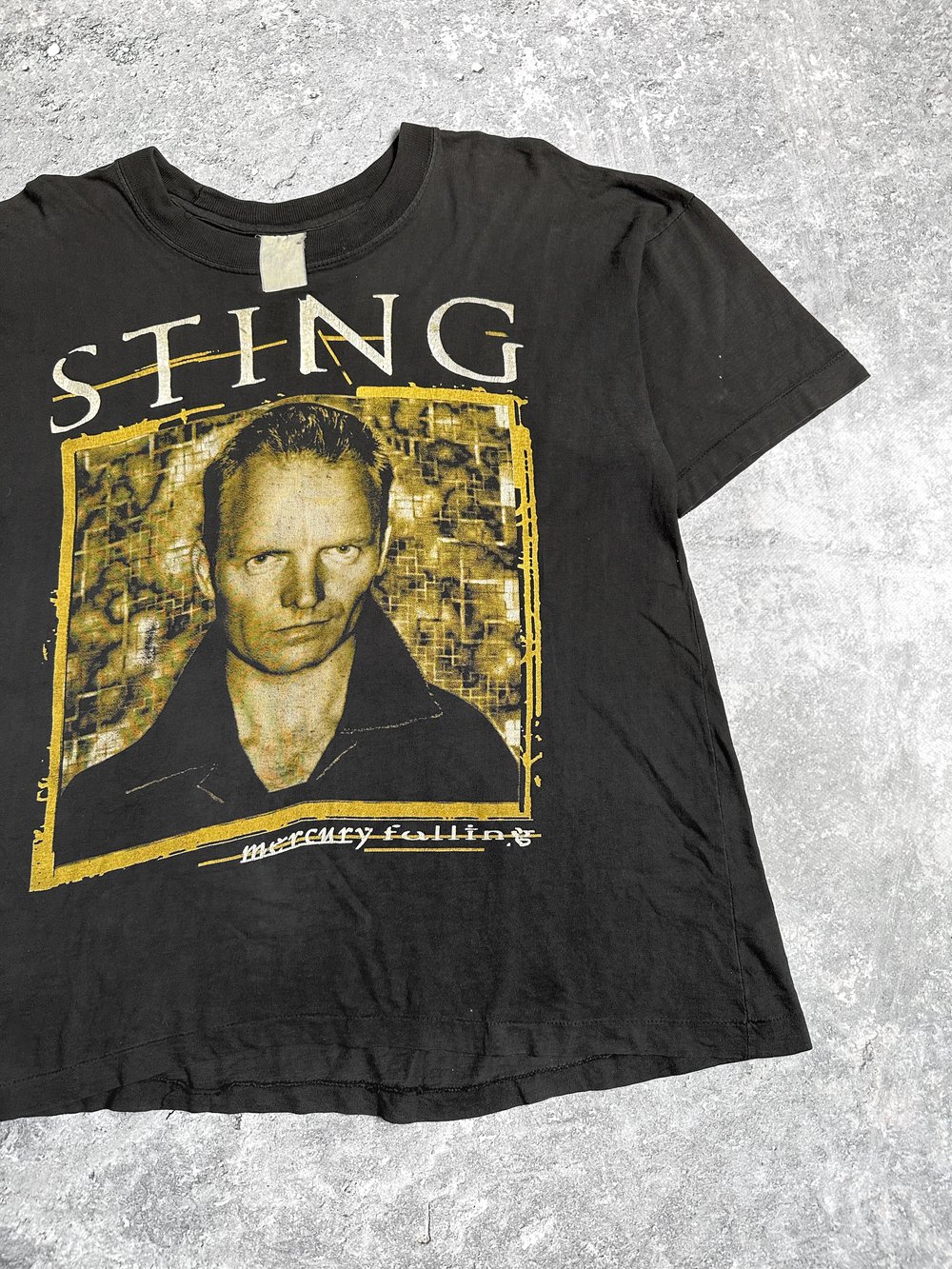 Sting 1996 ‘Mercury Falling’ Tour T-Shirt