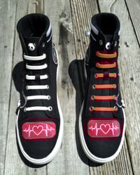 Image 1 of Lifeline Essential x PiKasso Noble Canvas Trainers  