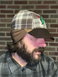 Image 3 of Huckleberry 3 Panel Winter Flannel Cap