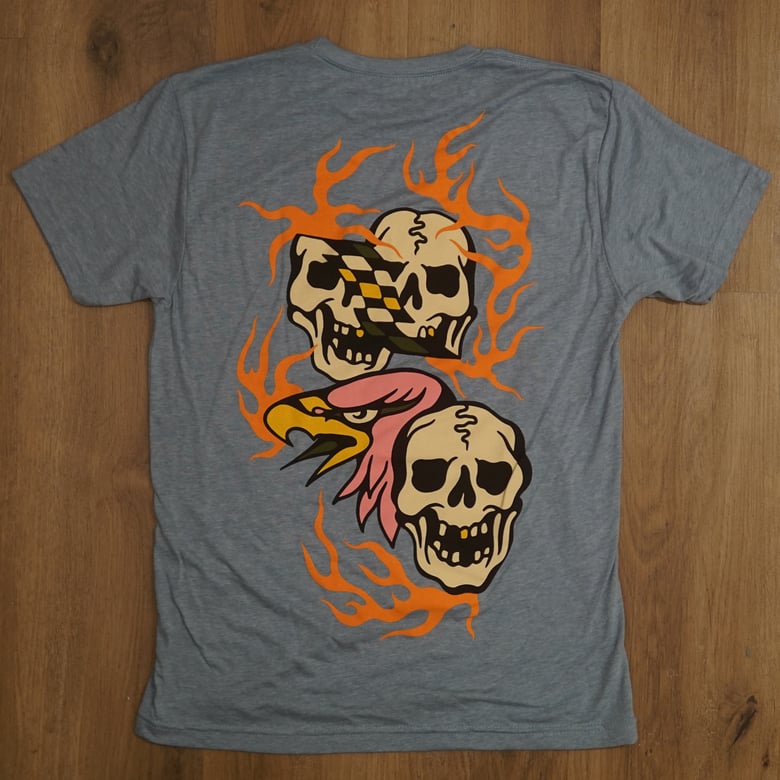 Image of Skull Eagle Shirt
