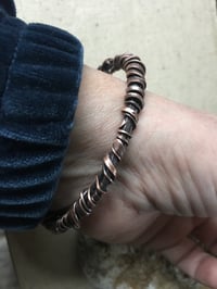 Image 1 of Primitive copper bracelete / n1