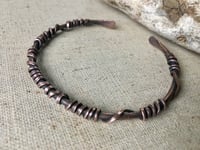 Image 1 of Opened copper bracelet / n2