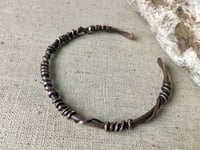 Image 5 of Opened copper bracelet / n2