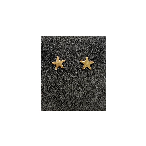 Image of Gold Filled Charm Star Studs
