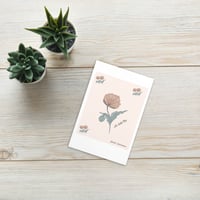 Illustration "la belle vie "carte postale, carte à message, idée cadeau