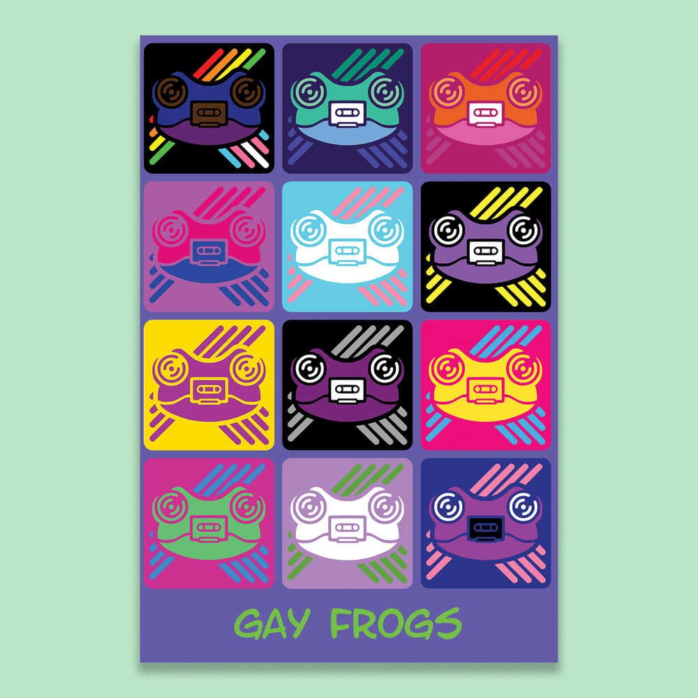Image of Turtle Pals Pride Sticker Sheet