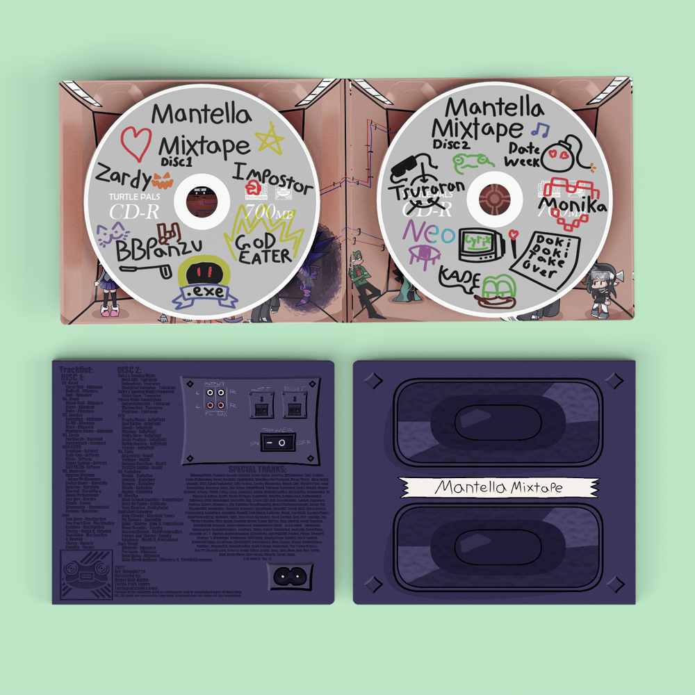 Image of Mantella Mixtape - 2xCD