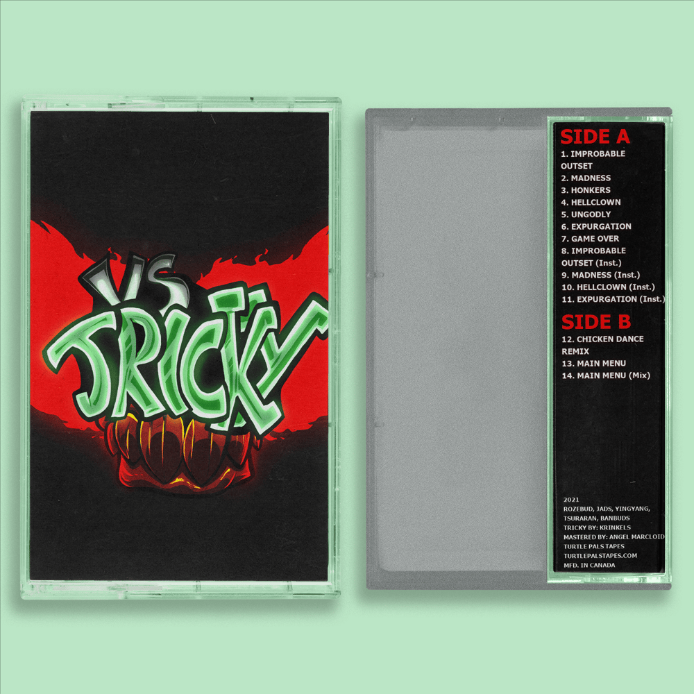 Image of VS. TRICKY Original Soundtrack Cassette Tape