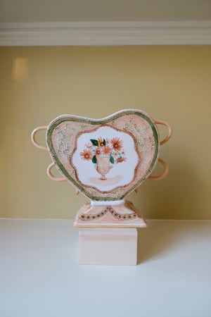 Image of Courting - large Romantic Vase