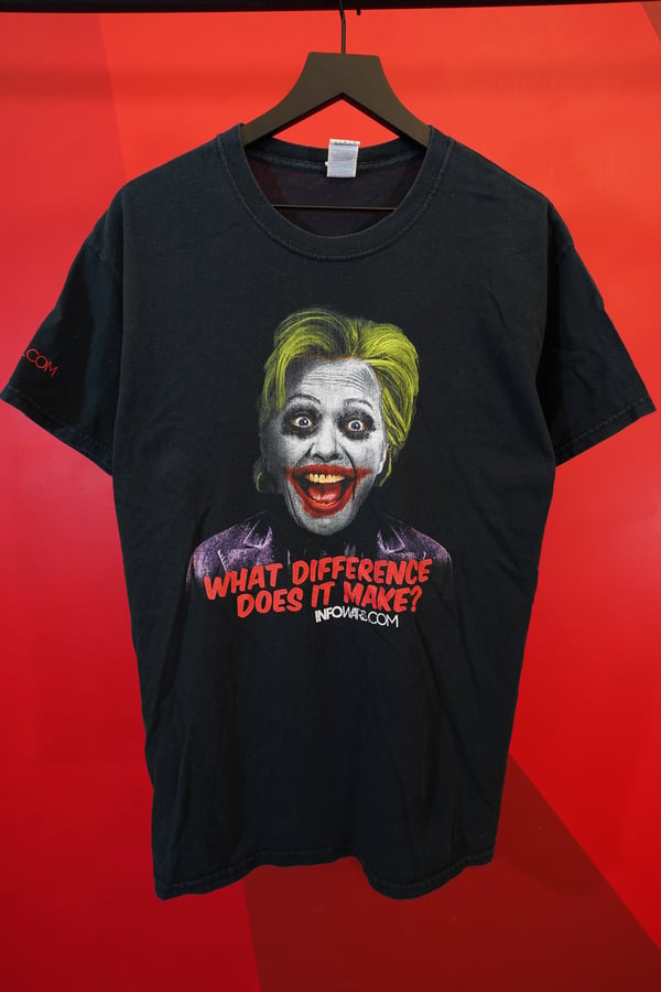 Image of (M/L) Hillary Clinton Joker T-Shirt