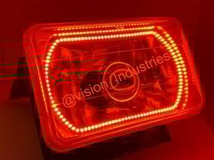 Image of ORACLE 7X6 ORANGE MICRO SMD HALOS (PAIR)