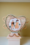 Courting - large Romantic Vase 