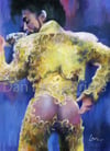 Canvas Print / "Yellow Pants" from Original Dan Lacey Painting