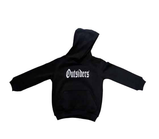 Image of Rebel Outsiders Toddler " Black " Hoodie 