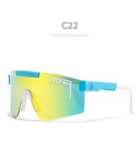 SUN GLASSES (Pit-Vipers) baby blue