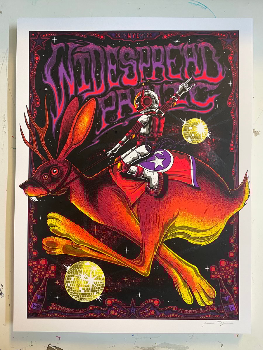 Widespread Panic New Years Eve 2025 Bridgestone Arena Regular and