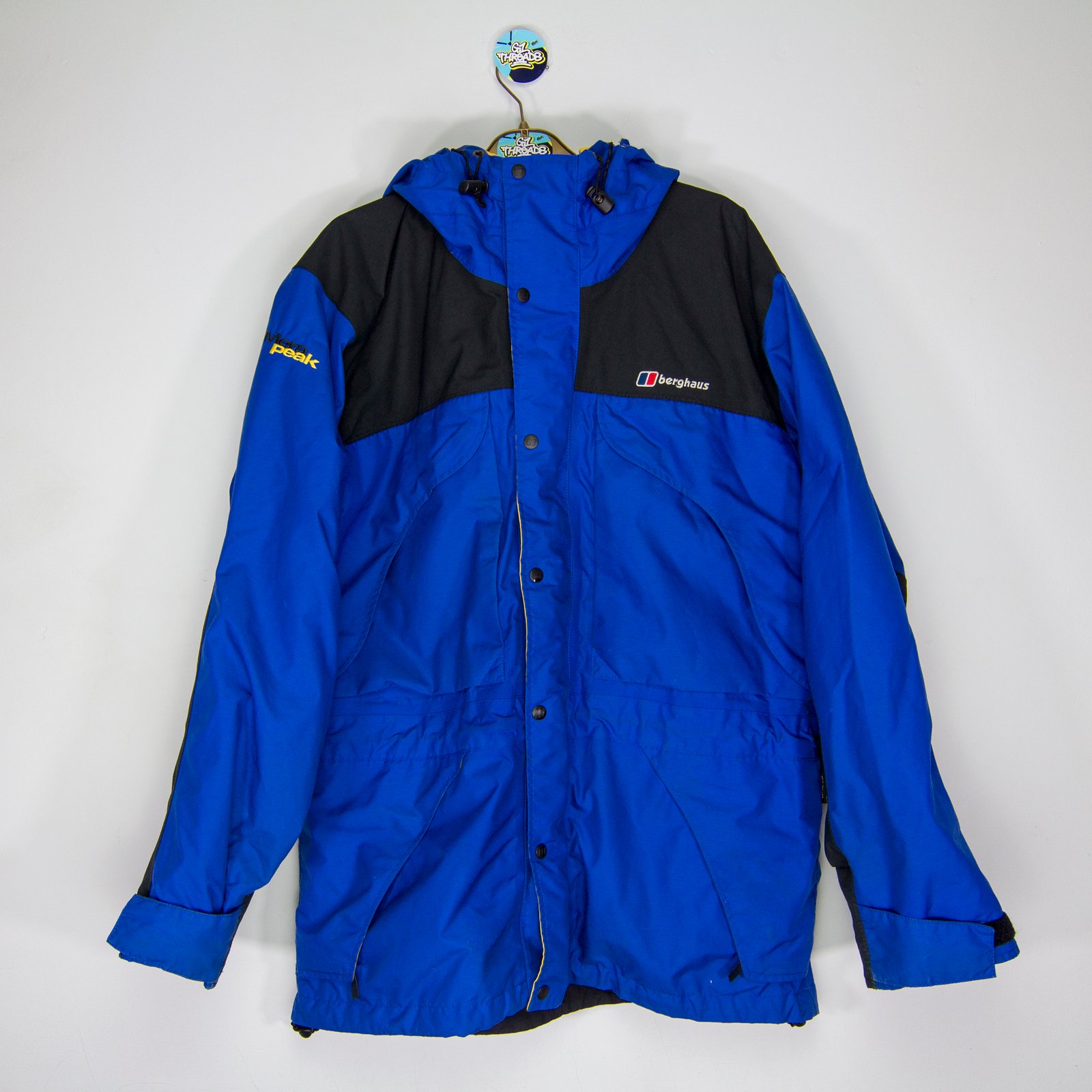 Mera peak jacket store blue and yellow