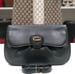 Image of Vtg. Gucci Black Leather Clutch 