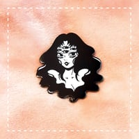 Lady of Eyes Enamel Pin