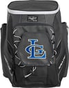 Rawlings Impulse BatPack| Custom LG Logo Embroidered Black/Black