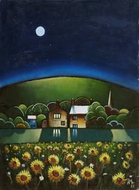 Anthony Marn "Sunflower Field"