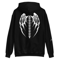 Image 2 of Julia Alexa logo hoodie (black)