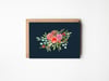 festive floral | holiday card