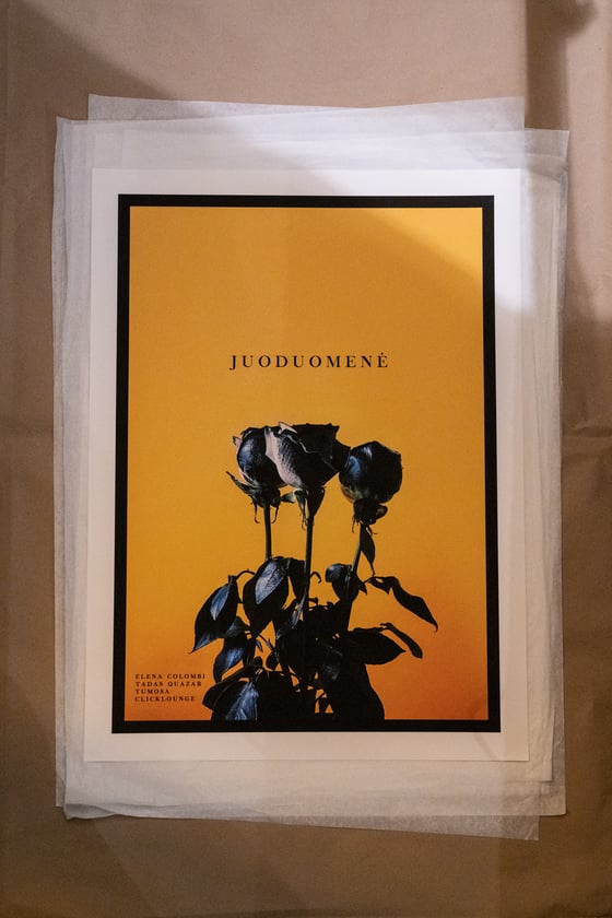 Image of JUODUOMENĖ PRINT #1