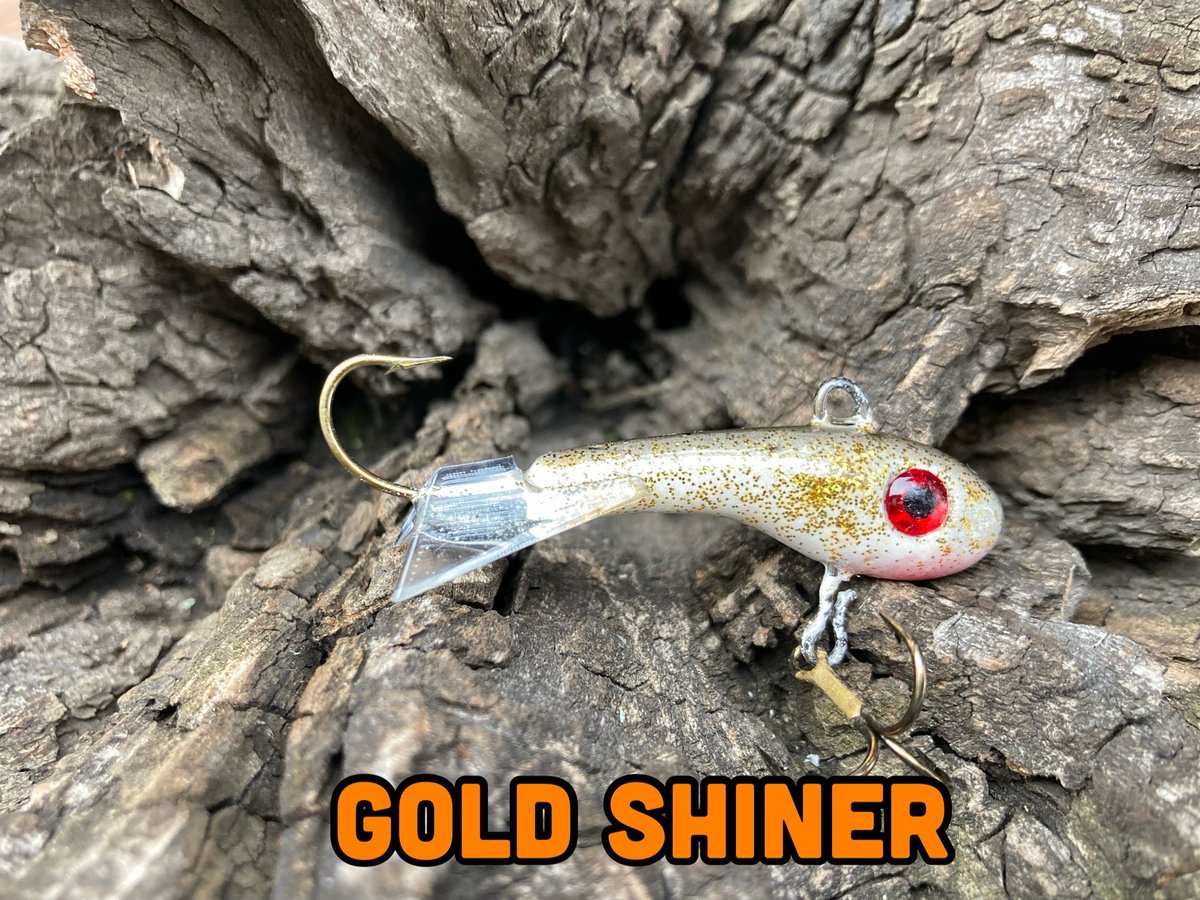Gold Shiner Ripper Minnow WP127