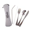 Appetito 5-piece Stainless Steel Traveller's Cutlery Set