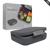 Image 1 of Bentgo Modern Bento Lunch Box Dark Grey 
