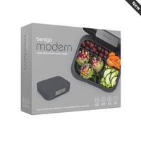 Image 2 of Bentgo Modern Bento Lunch Box Dark Grey 