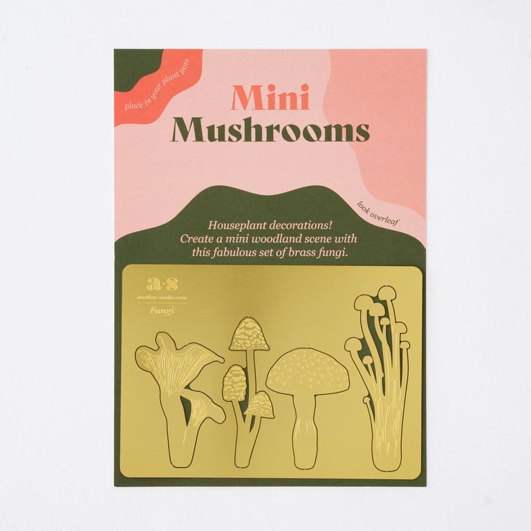 DÉCO CHAMPIGNONS POUR PLANTE OU TERRARIUM, ANOTHER STUDIO Image 4